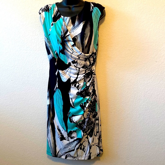 Dress Barn Dresses & Skirts - Black and Turquoise Dress